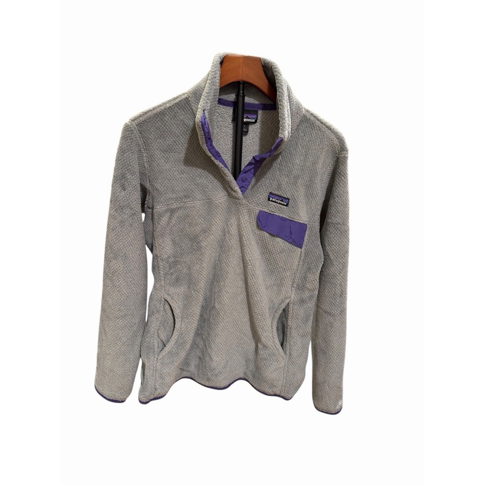 Patagonia‎ Women's Re-Tool Snap-T Polartec Thermal Pro Fleece Pullover Size L
